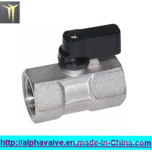 Forged Female Full Bore Mini Ball Valve with Butterfly Handle